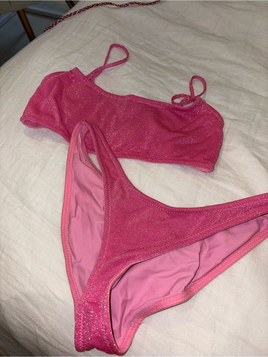 triangl swimwear Other - triangl swimwear Pink Shimmer Bikini Set